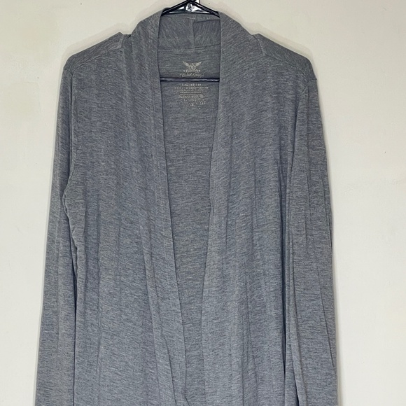 Faded Glory Women’s Grey Open Front Cardigan Sweater – Size L - Picture 1 of 5